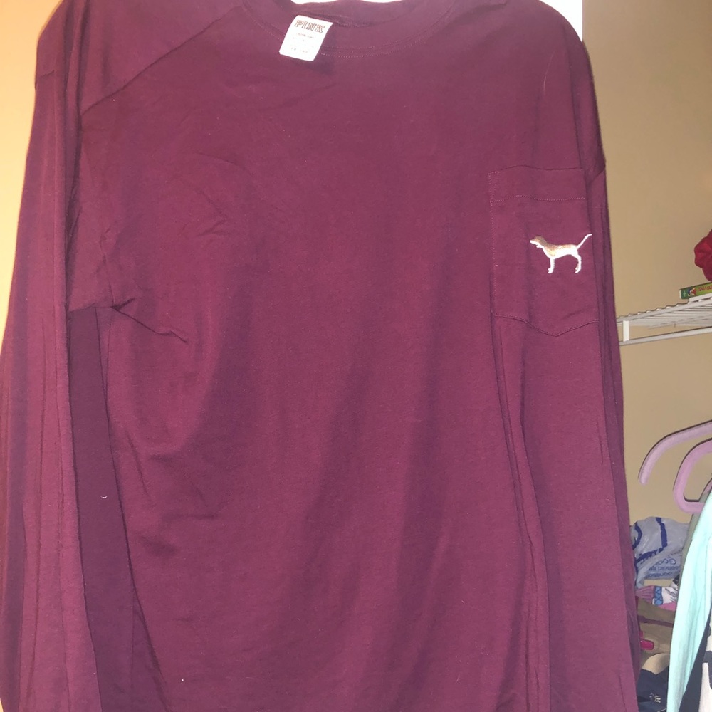 Burgundy VS PINK bling top